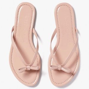 kate spade “petit” flip flops